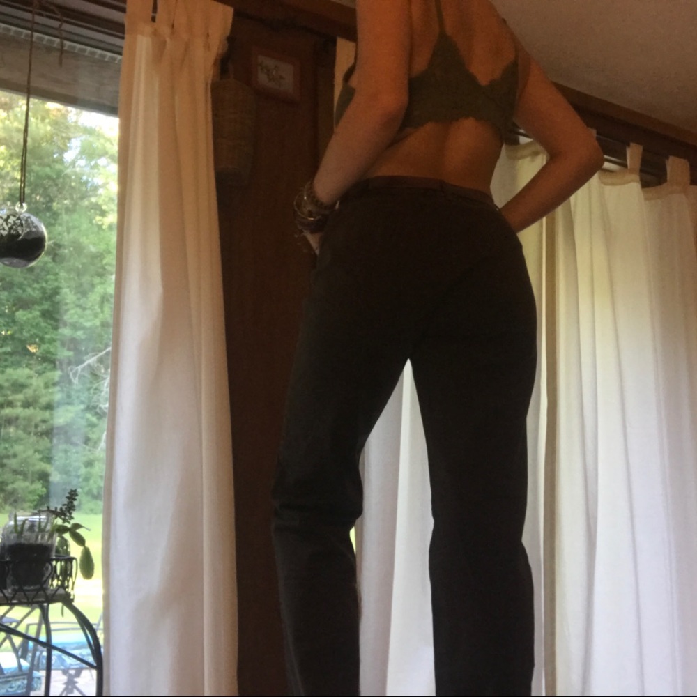 brown corduroy pants - Picture 4 of 7